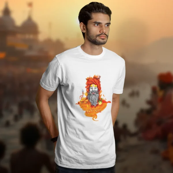 Chalo Kumbh T-shirt - kumbh 2025 Tshirts