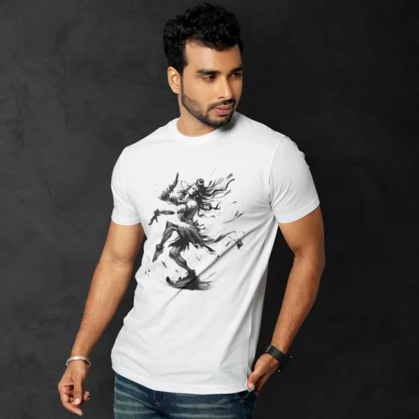 Shiva Tandava Artwork T-Shirt - Mahakumbh Tshirts 2025