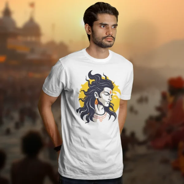 Lord of the Universe Shiva T-shirt - Mahakumbh Tshirts