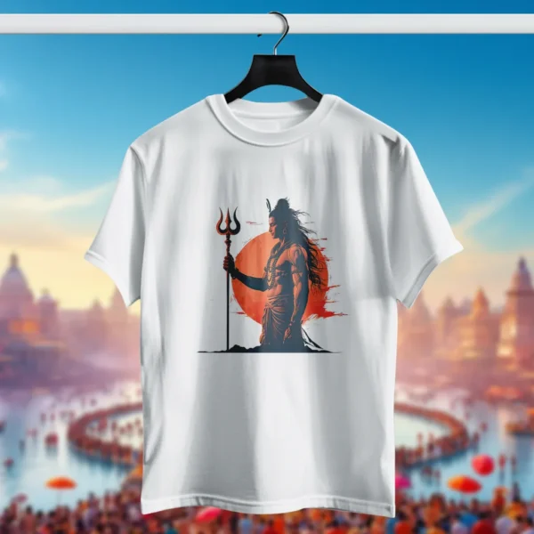 The Destroyer Shiva T-Shirt - Mahakumbh Tshirts