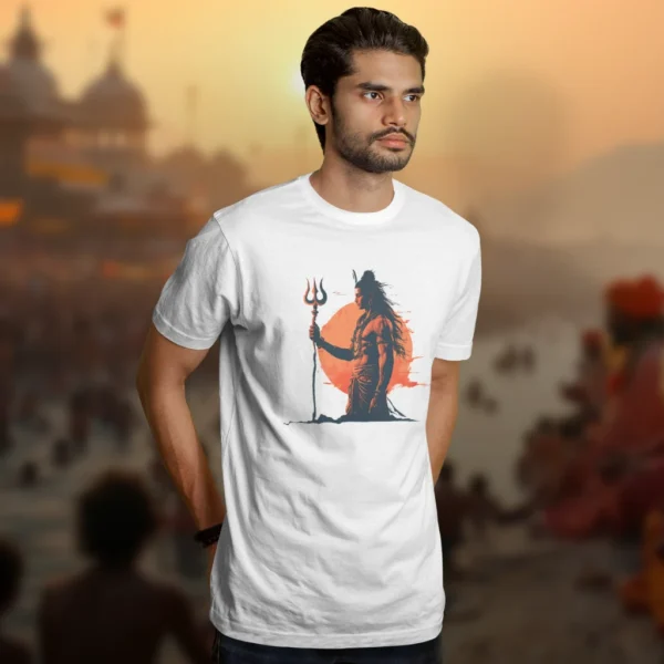 The Destroyer Shiva T-Shirt - Mahakumbh Tshirts