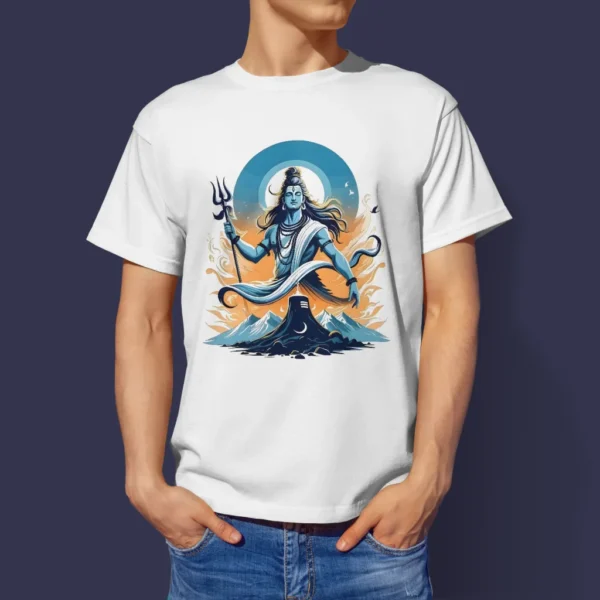 Yoga Shiva T-Shirt - Mahakumbh Tshirts 2025