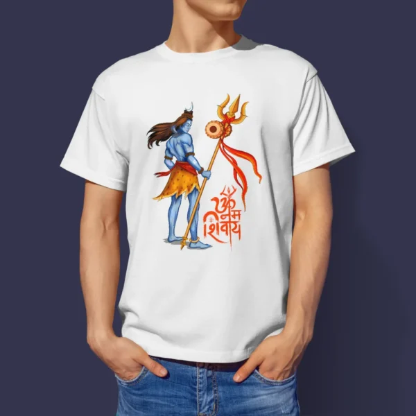 Om Namah Shivay Tshirt - Mahakumbh Tshirts 2025